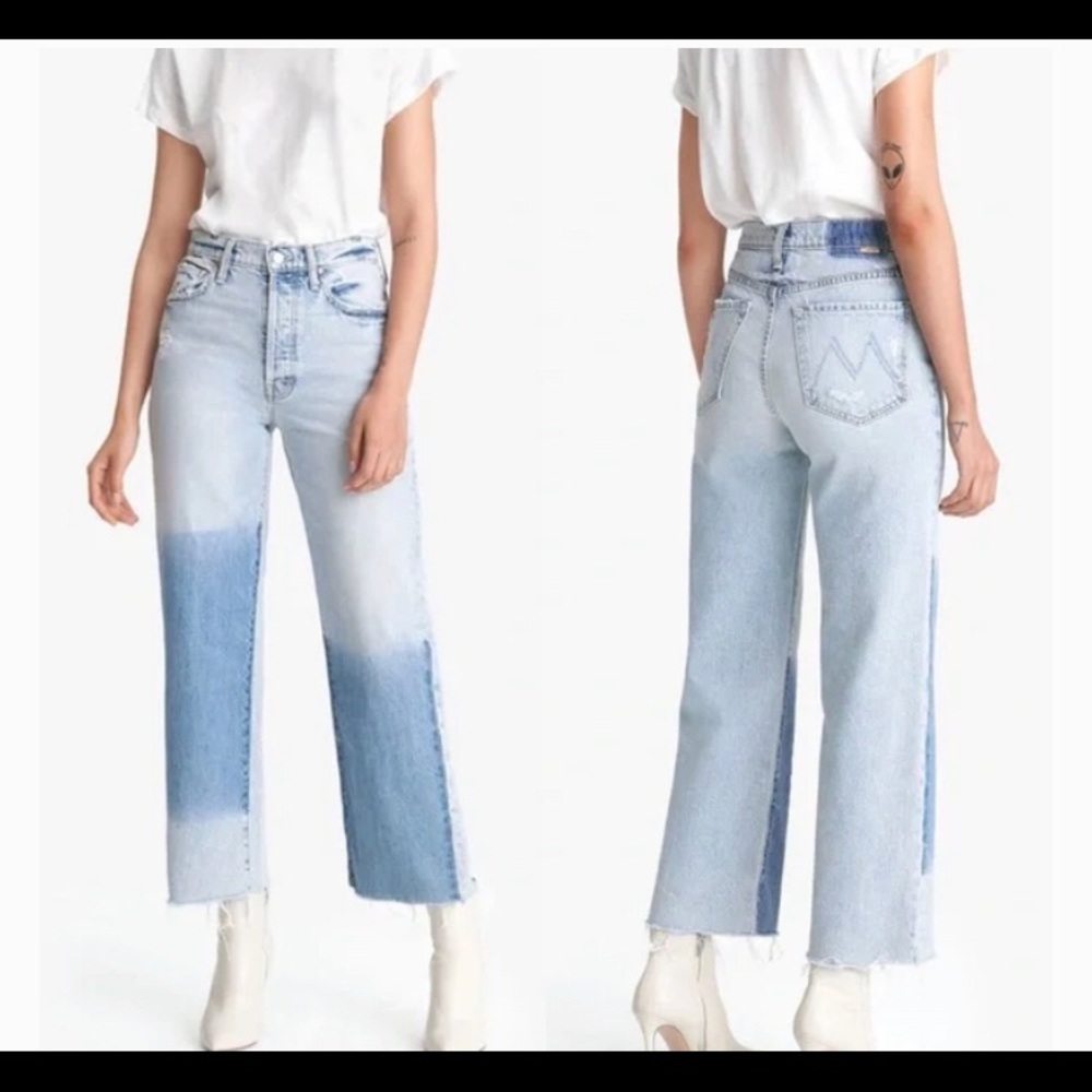 Mother Superior size 28 The Rambler Ankle Fray Win Some Lose Some Jeans